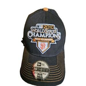 San Francisco Giants 2010 World Series Champions Hat New Era 39THIRTY Flex New